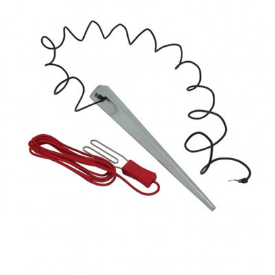 SecureFix Direct Electric Fence Earth Stake (Ground Rod Connection Cable Fencing) from B&Q