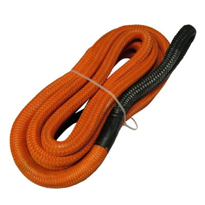 B&Q -  Kinetic Energy Recovery Tow Rope 6M Long 14.5 Ton (Towing Snatch Strap Heavy Duty Off Road)