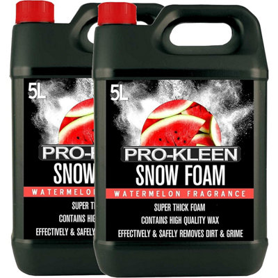 10 Litres Pro-Kleen Professional Pre-Wash Watermelon Snow Foam With Wax from B&Q