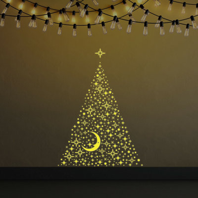 Walplus Glow In Dark Stickers Stock Clearance from B&Q