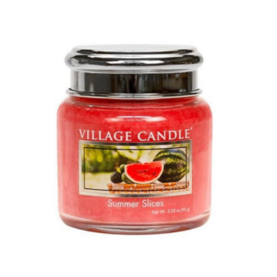 Village Candle 3.75Oz Petite Glass Jar CandleSummer Slices from B&Q