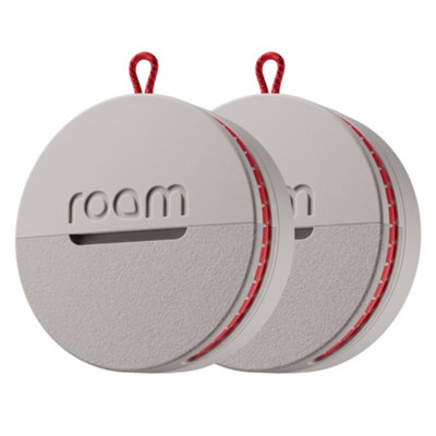 Roam Smart Gps Tracker For ItemsKeys & Bags2 Pack GreyWaterproofLong BatteryIphone & Android Compatible from B&Q