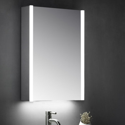 Eden Illuminated Led Mirror Cabinet 500X700mm from B&Q
