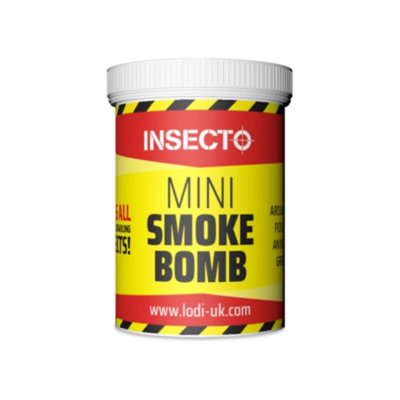 Insect Pest Control Smoke Cockroach Flea Ant Bed Bug Fly Wasp Moth Killer from B&Q