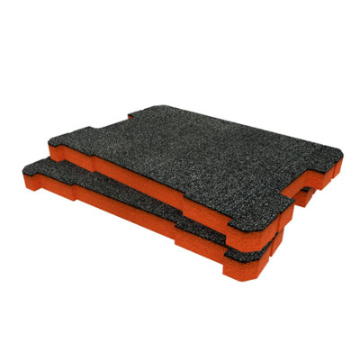 Shadow Foam Dewalt Tstak Toolbox Foam Inserts Cut And Peel Foam (Orange 30mm) from B&Q