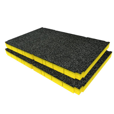 Shadow Foam Dewalt Toughsystem Ds400 Foam Insert Cut And Peel Foam (Yellow 30mm) from B&Q