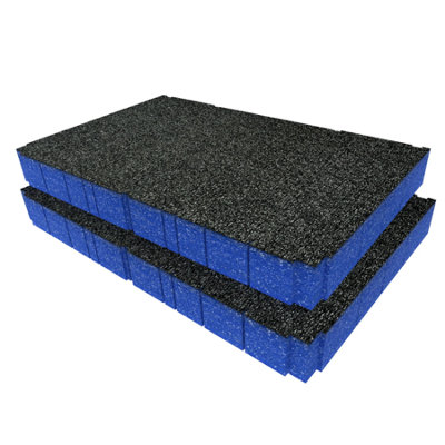 Shadow Foam Dewalt Toughsystem Ds400 Foam Insert Cut And Peel Foam (Blue 50mm) from B&Q