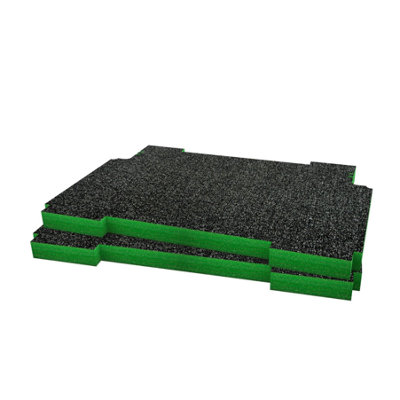 Shadow Foam Ridgid Pro System Tool Cart (Version 1) Foam Inserts (Green 30mm) from B&Q