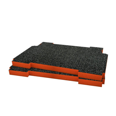Shadow Foam Ridgid Pro System Tool Cart (Version 1) Foam Inserts (Orange 30mm) from B&Q