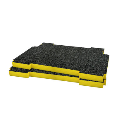Shadow Foam Ridgid Pro System Tool Cart (Version 1) Foam Inserts (Yellow 30mm) from B&Q