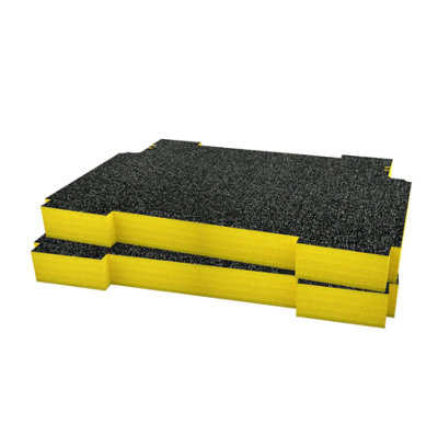 Shadow Foam Ridgid Pro System Tool Cart (Version 1) Foam Inserts (Yellow 50mm) from B&Q