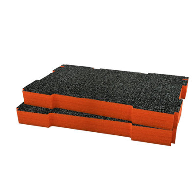 Shadow Foam Ridgid Pro System Tool Chest (Version 1) Foam Inserts (Orange 50mm) from B&Q