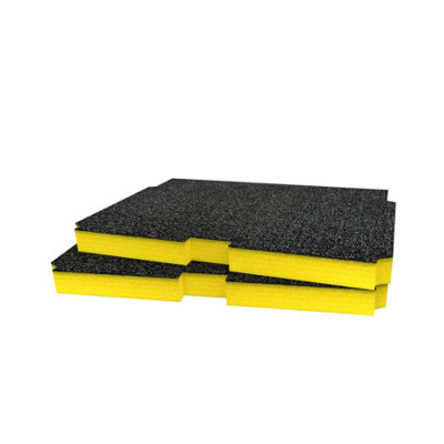 Shadow Foam Metabo Metabox Foam Inserts Cut And Peel Foam (Yellow 30mm) from B&Q