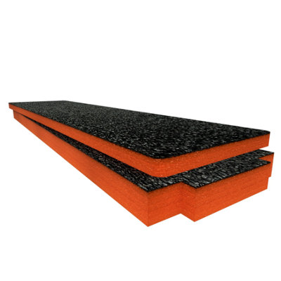 Shadow Foam Nuprol Medium Hard Case Foam Inserts Main BodyOrange