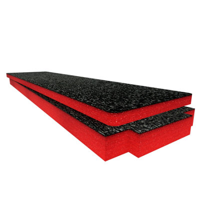 Shadow Foam Nuprol Medium Hard Case Foam Inserts Main BodyRed