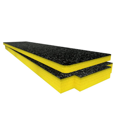 Shadow Foam Nuprol Medium Hard Case Foam Inserts Main BodyYellow