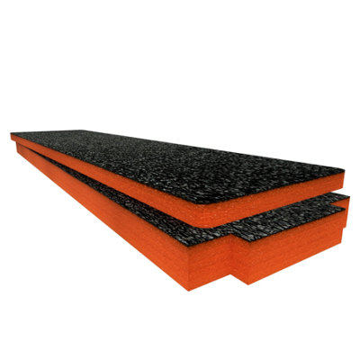 Shadow Foam Nuprol Extra Large Hard Case Inserts Main BodyOrange
