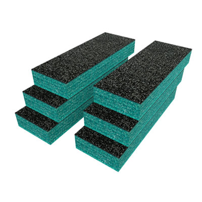 Shadow Foam Makita Makpac Cantilever Toolbox Foam Insert (Teal 50mm) from B&Q