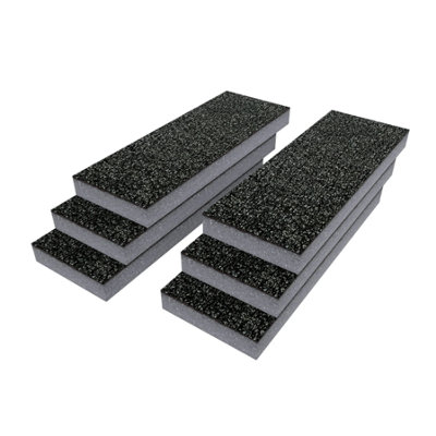 Shadow Foam Makita Makpac Cantilever Toolbox Foam Insert (Grey 30mm) from B&Q