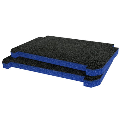 Shadow Foam Tactix Mobile Tool Chest Foam Inserts (Blue 30mm) from B&Q