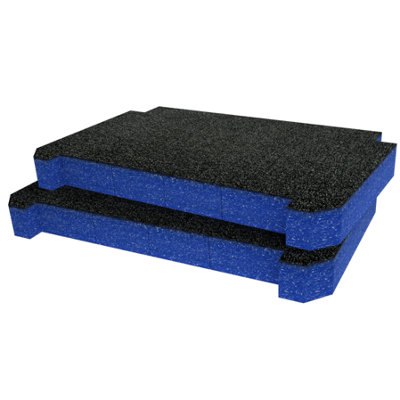 Shadow Foam Tactix Mobile Tool Chest Foam Inserts (Blue 50mm) from B&Q