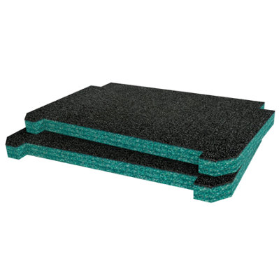 Shadow Foam Tactix Mobile Tool Chest Foam Inserts (Teal 30mm) from B&Q