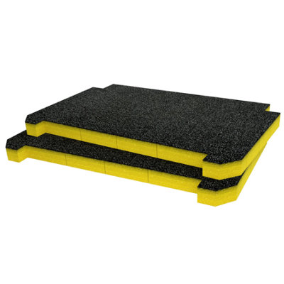 Shadow Foam Tactix Mobile Tool Chest Foam Inserts (Yellow 30mm) from B&Q