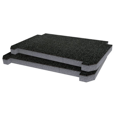 Shadow Foam Tactix Mobile Tool Chest Foam Inserts (Grey 30mm) from B&Q