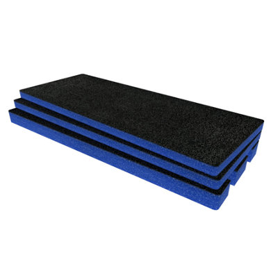 B&Q -  Peli 1720 Gen 1 Foam Inserts Cut And Peel Foam (Blue)