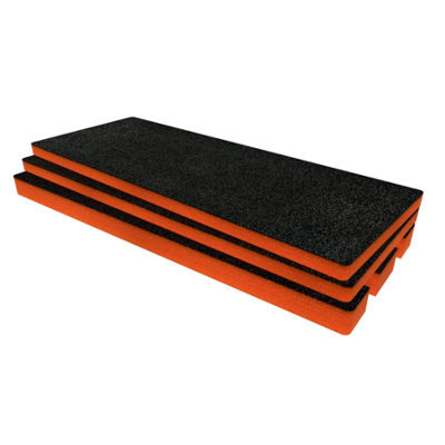 B&Q -  Peli 1720 Gen 1 Foam Inserts Cut And Peel Foam (Orange)