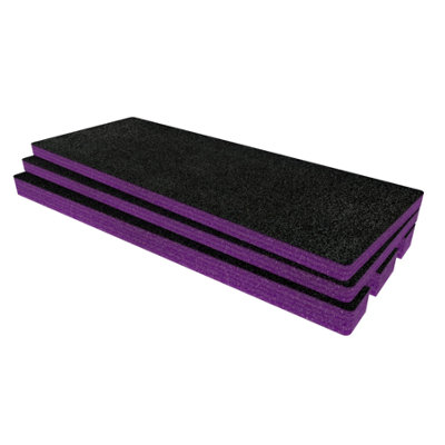 B&Q -  Peli 1720 Gen 1 Foam Inserts Cut And Peel Foam (Purple)