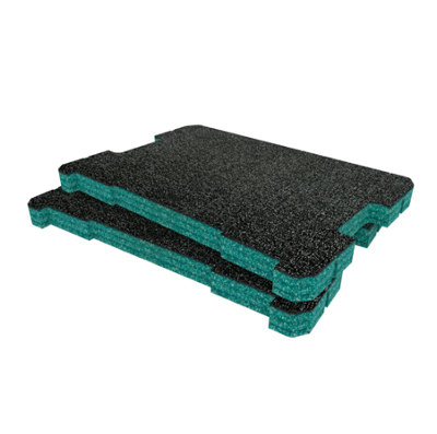 Shadow Foam Dewalt Tstak Toolbox Foam Inserts Cut And Peel Foam (Teal 30mm) from B&Q
