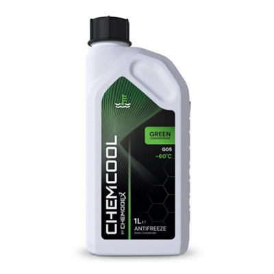 Chemcool Green Antifreeze & Coolant Concentrate. 1 Litre. -60C Engine Protection. from B&Q