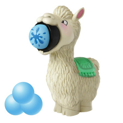 University Games Unisex Beige Squeeze Popper Llama - Foam Ball Launcher Toy In - Image 3