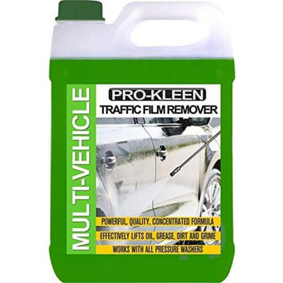 Pro-Kleen 5L Of Traffic Film Remover Cleaner/tfrEffectively Removes DirtGrimeGrease And Oil from B&Q