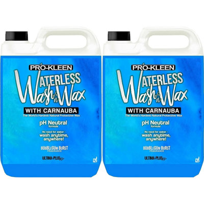 Pro-Kleen 10 Litres Bubblegum Burst Car Cleaner Waterless Wash & Wax With Carnauba Wax from B&Q