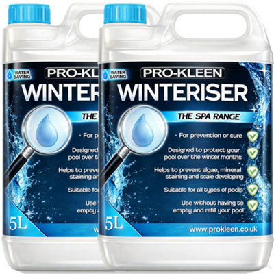 Pro-Kleen Swimming Pool Algaecide Winteriser Chemical (10 Litres) from B&Q