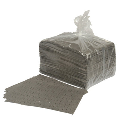 Serpro spill management 100 X General Purpose Medium Weight Absorbent Pads from B&Q