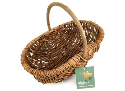 Nutley's Kitchen Gardens Nutley's Small Willow Hand Made Trugs from B&Q