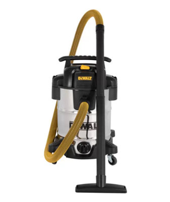 Dewalt 38L Wet & Dry Vacuum Cleaner With 2.1M Hose Corded Heavy-Duty Workshop Vac from B&Q