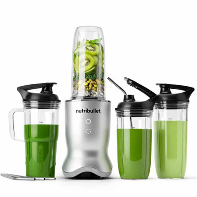 B&Q -  Ultra Deluxe Silver 1200W Blender