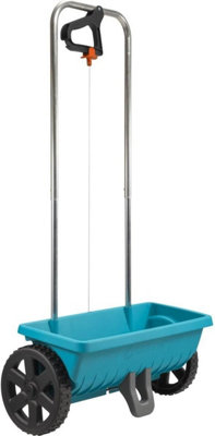 Gardena Spreader L Green Plastic Lawn Spreader from B&Q