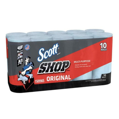 Scott Multi Purpose Kimberly Clark Shop Cleaning Paper Wipe Towels from B&Q