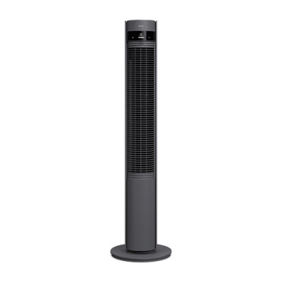 Duux Elevate Tower Fan - Ultra-Quiet 12 Speed Cooling & Ioniser Air Purifier B&Q