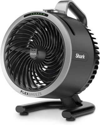 Shark Flexbreeze Hydrogo Cordless Misting FanCharcoal Fa050Uk Portable Cooling from B&Q