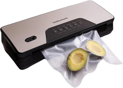 Morphy Richards Cordless Vacuum Sealer Usb Rechargeable Built-In Cutter 432040 from B&Q