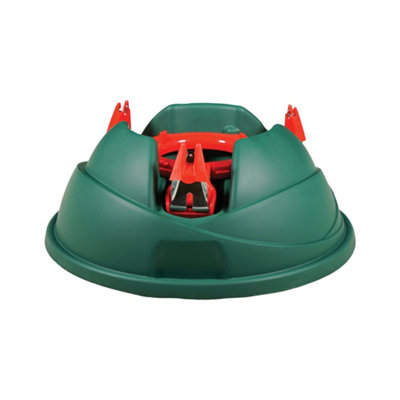 PegdevPdl Christmas Tree Stand For Real Trees Up To 2.8M Tall With 3 Metal Clasps And 1.2L Water Tank Auto Lock Design from B&Q