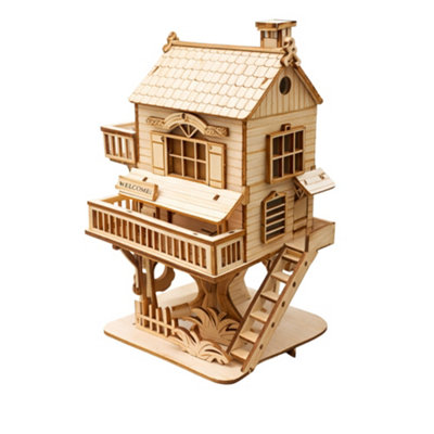 Smartbies 3D Wooden Treehouse Puzzle Diy Model Kit For Adults & Teens from B&Q
