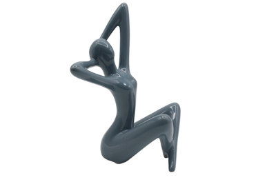  - Designo Abstract Ceramic Woman Figurine Sculpture Ornament Gift Idea Statue