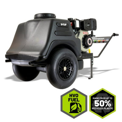 V-Tuf Torrent 2D5 2175Psi 150Bar 13L/min 150L Diesel Pressure Washer BowserYanmar L4.8 "bio Bowser" from B&Q